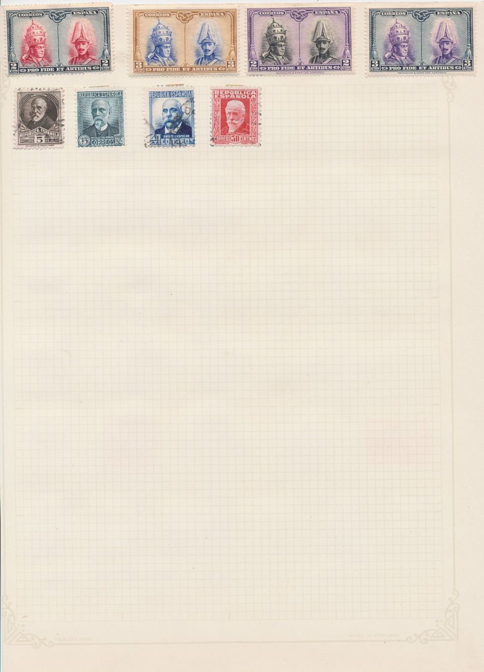 Alle Briefmarken: Alt - Spanien, Interessantes Lot – Gebraucht aus Winterthur von Zupogeru 4