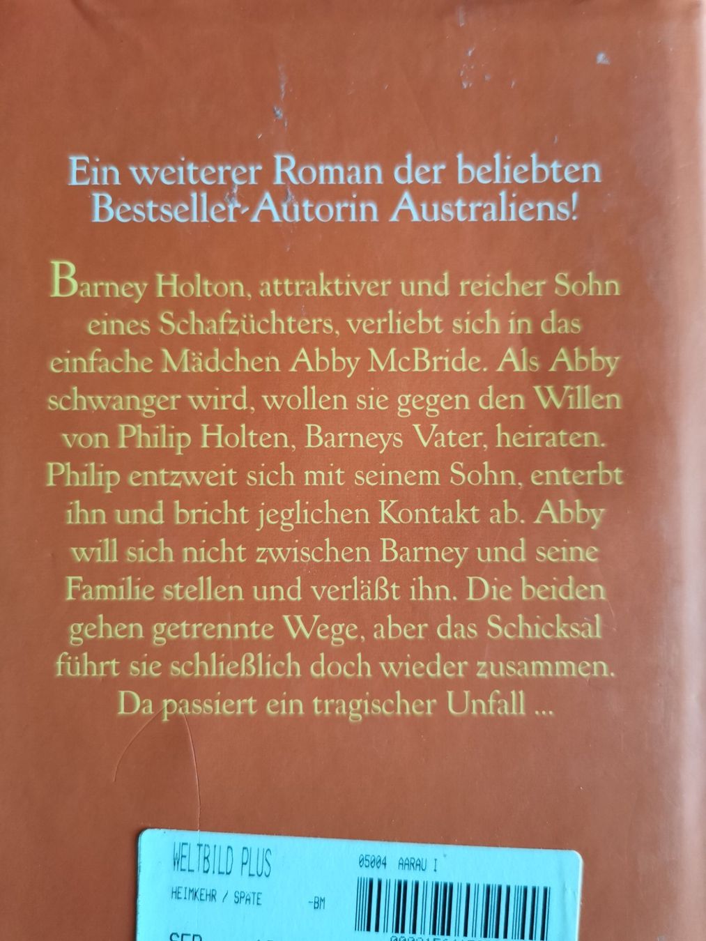 Bücher: Di Morrissey, Späte Heimkehr – Gebraucht aus Kölliken von mar5742 1