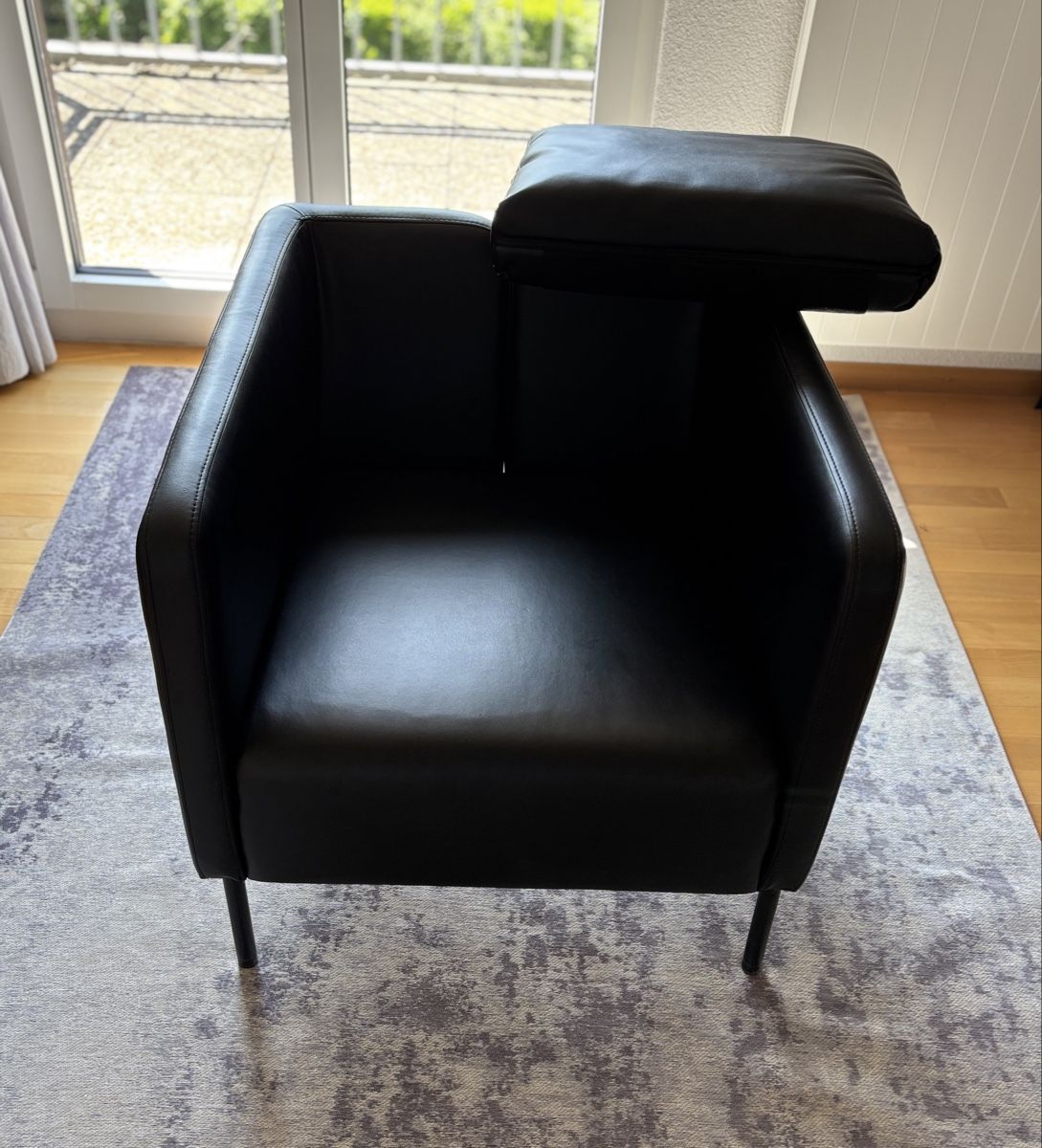 Ikea Poltrone: Bequemer Sessel, schwarz, top Zustand – Usato da Rafz venduto da Sukion 3