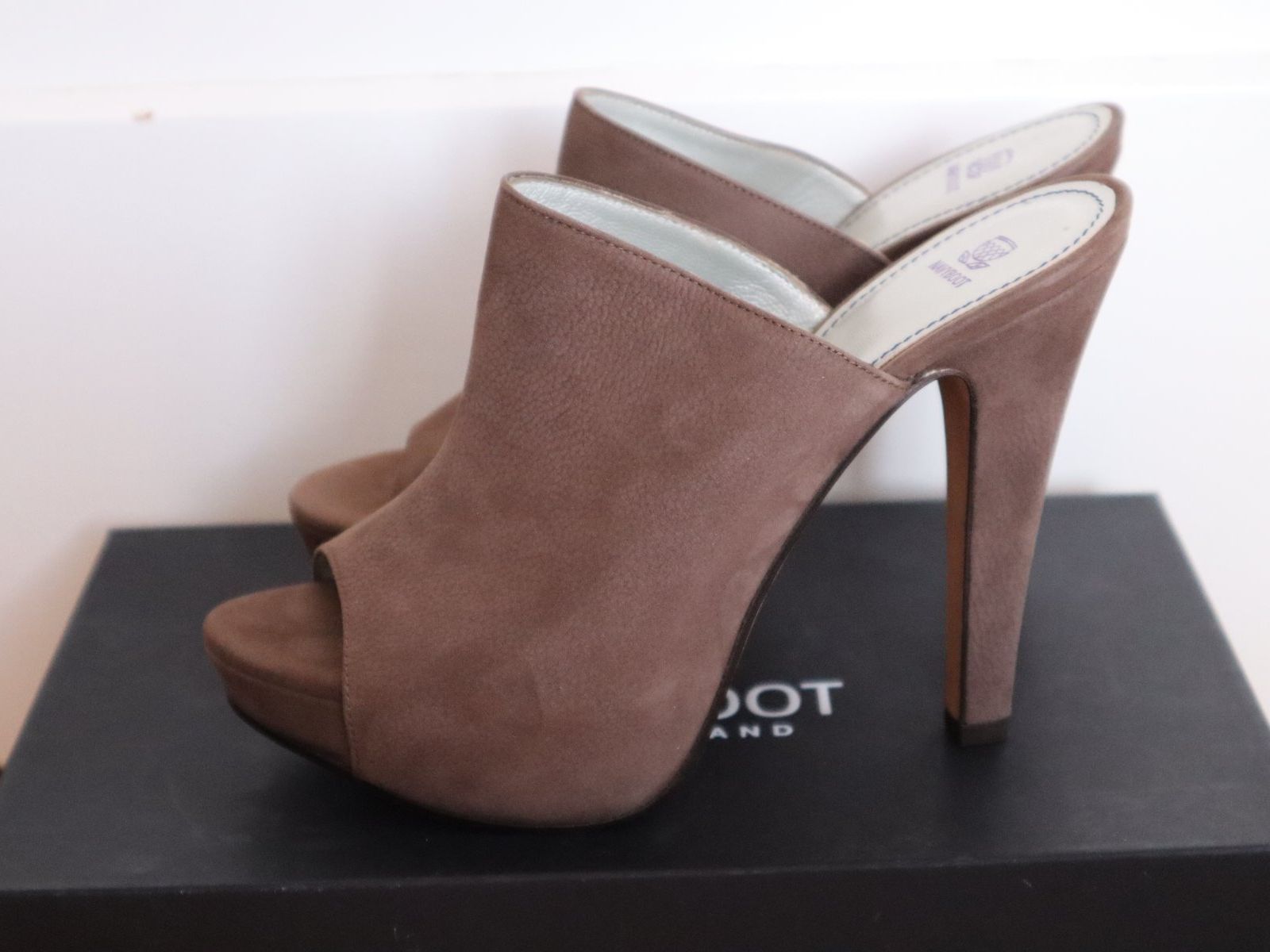 Navyboot Damenschuhe: Sandalette / High Heels, Navyboot, Gr. 38, Leder, NEU – Neu (gemäss Beschreibung) aus Wattwil von diamant1