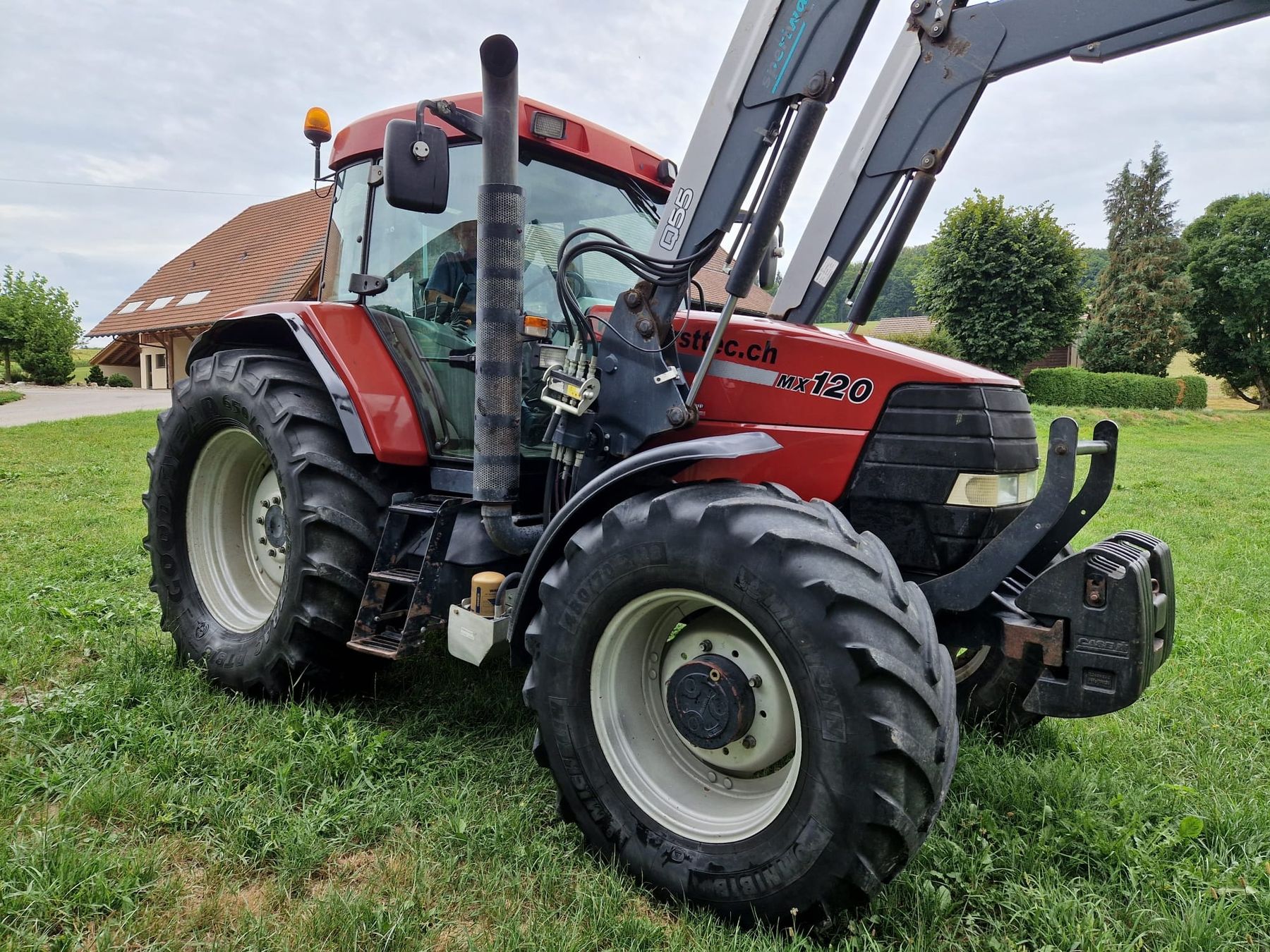 Case IH Traktoren: Case IH MX 120 – Gebraucht aus Alterswil FR von Farmer1992. 2