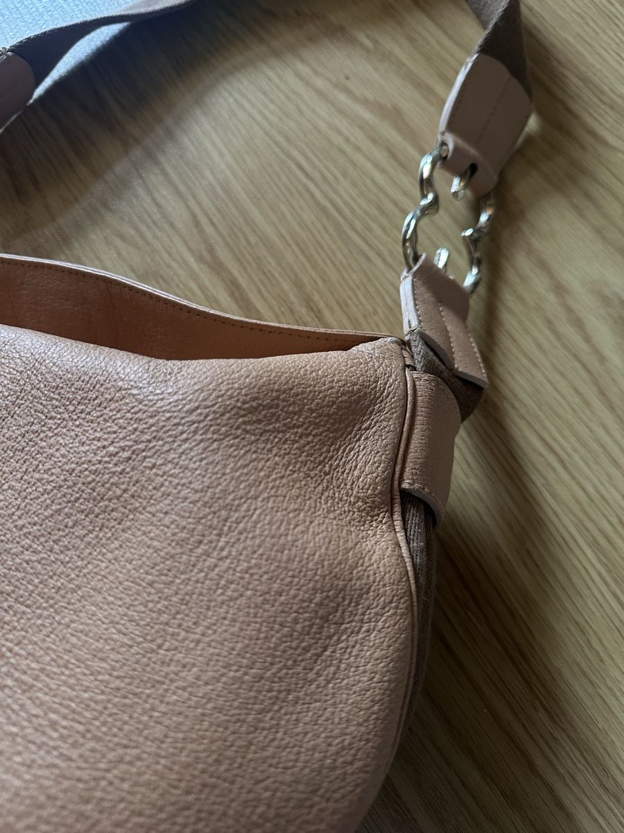 Escada Borse da donna: Escada Schultertasche braun Leder – Usato da Münsingen venduto da Secondhand89 1