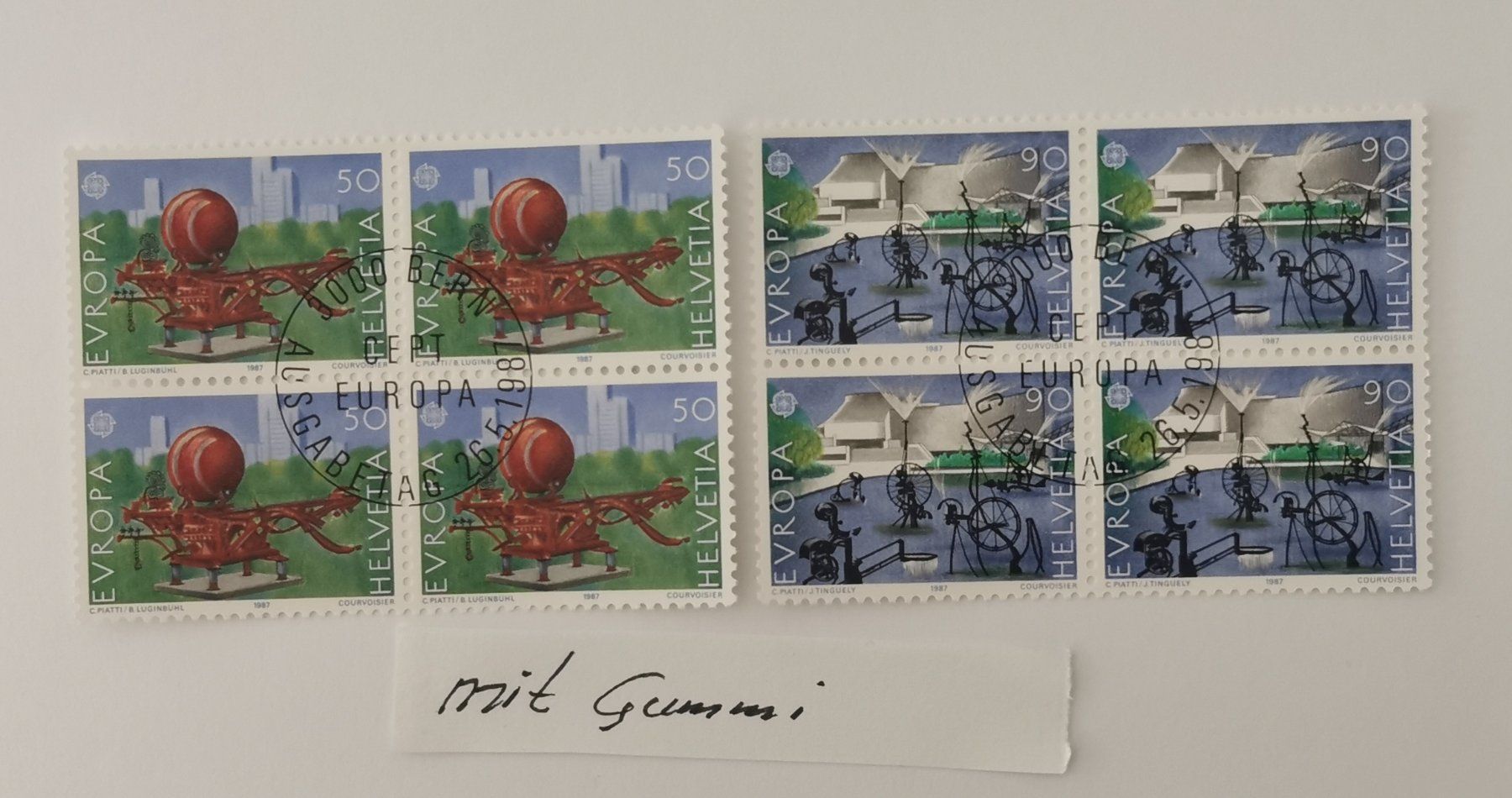 Tous les timbres: 1987 – Neuf (Voir description) à Aadorf par Chnorli-Furz