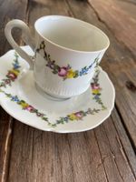 Haviland Limoges Porzellan Tasse mit Teller