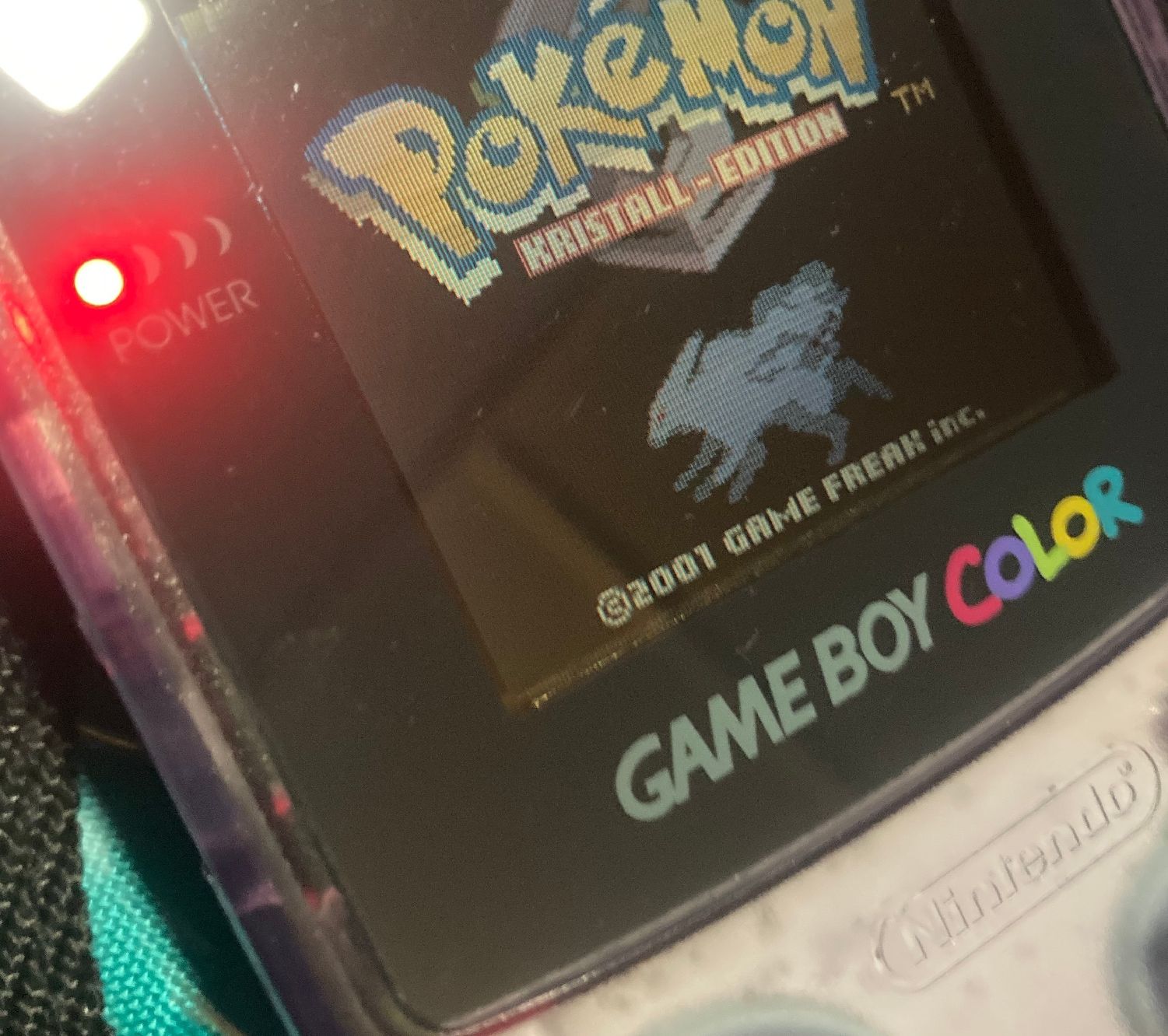 Pokémon Kristall Edition - Game Boy Color - Top Zustand! (Gebraucht) in ...