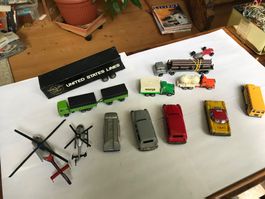 verschiedene autos für modelleisenbahn