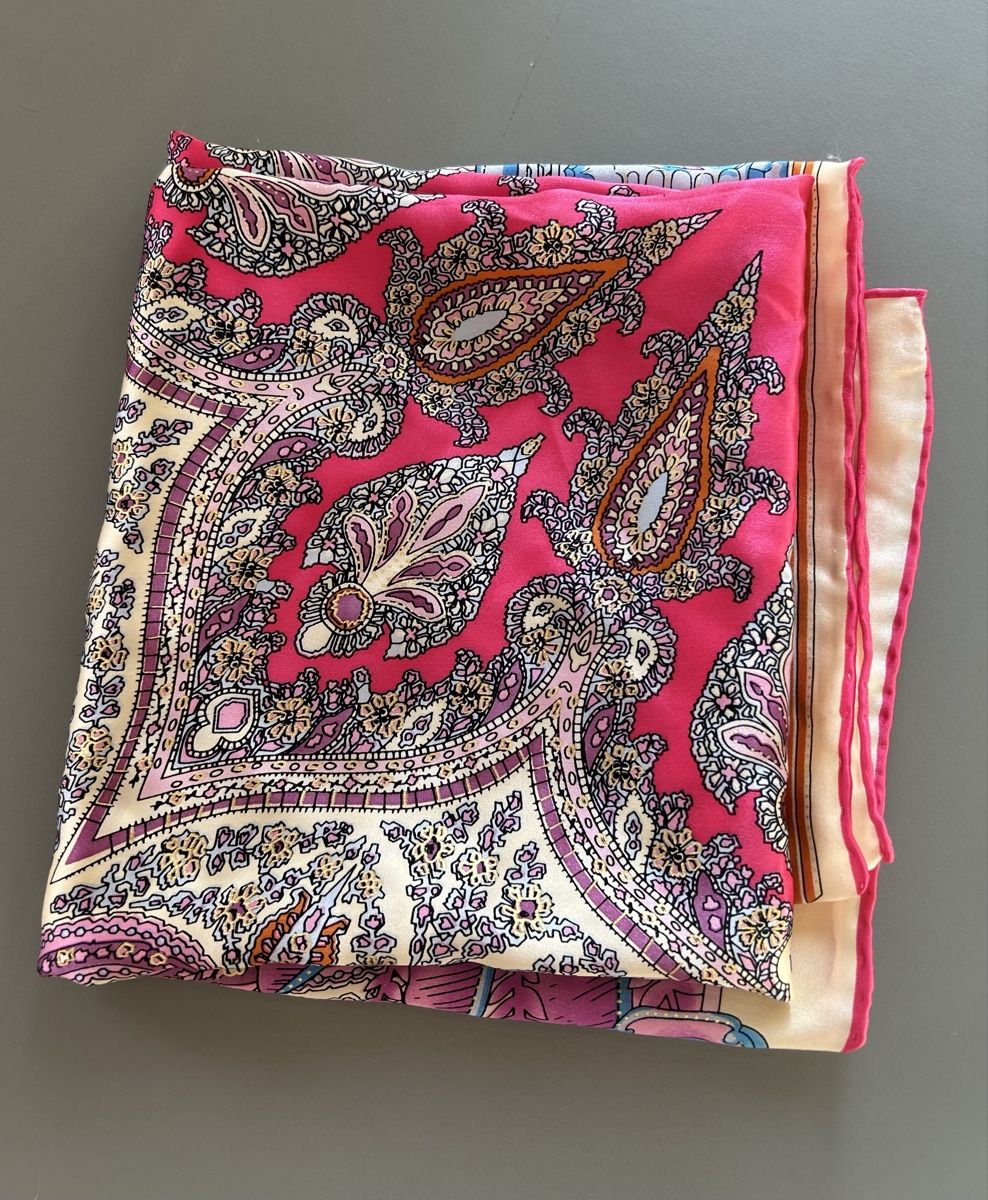 Foulard & Sciarpe: Foulard en soie – Nuovo (secondo la descrizione) da Founex venduto da etswang 2