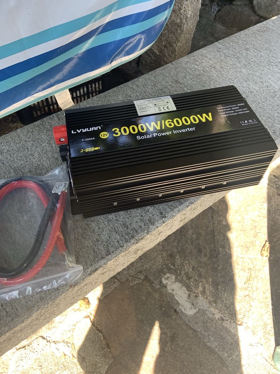 Inverter: Wechselrichter 12V 6000 Watt – Usato da Meggen venduto da bru_69sx 4