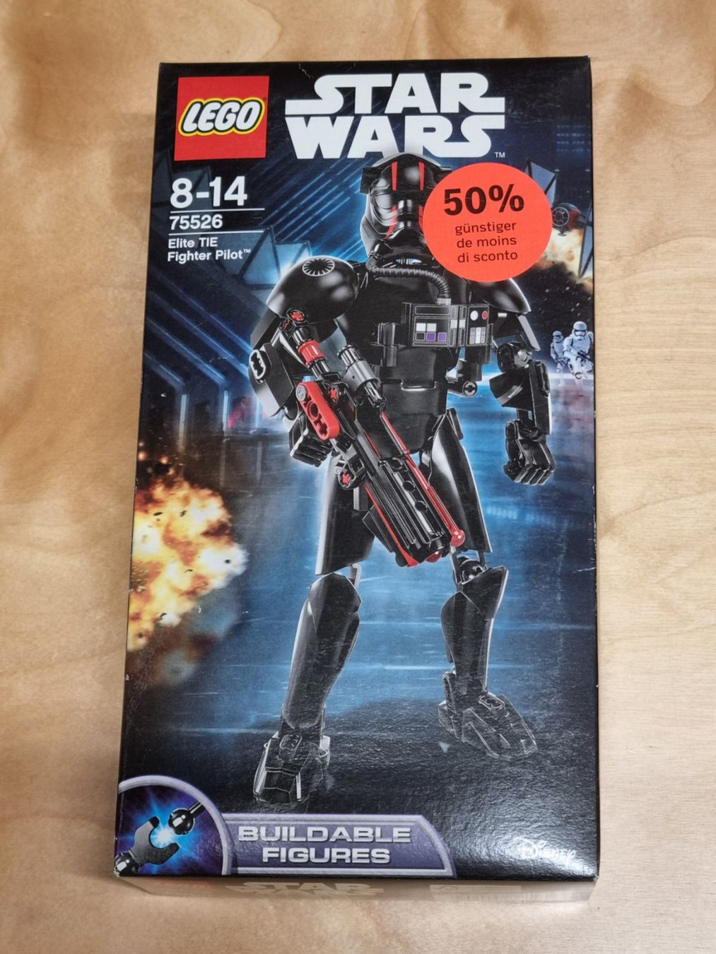 Lego Kit di costruzioni: LEGO Star Wars 75526 Elite TIE Fighter Pilot – Nuovo e nell'imballaggio originale da Basadingen venduto da NekoBricks 2