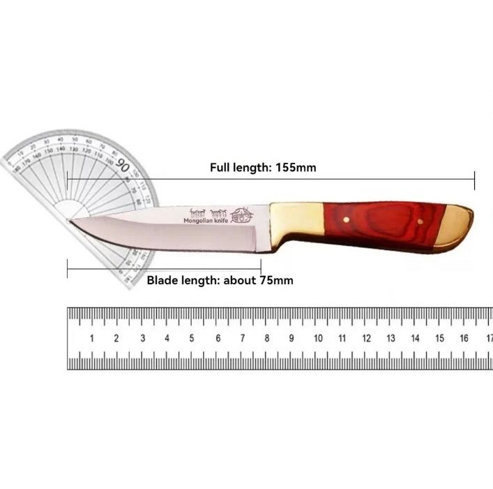Coltelli: Haushalt Hand Gehackte Fleisch / Obst Messer  mit Etui! – Nuovo e nell'imballaggio originale da Seon venduto da Aaargauer01 9