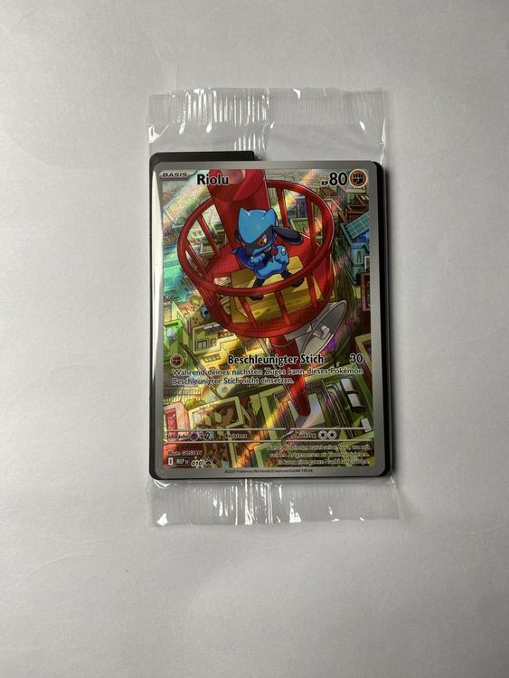 Riolu 010 promo ETB mega evolution Pokemon MEP DE (Neu und ...