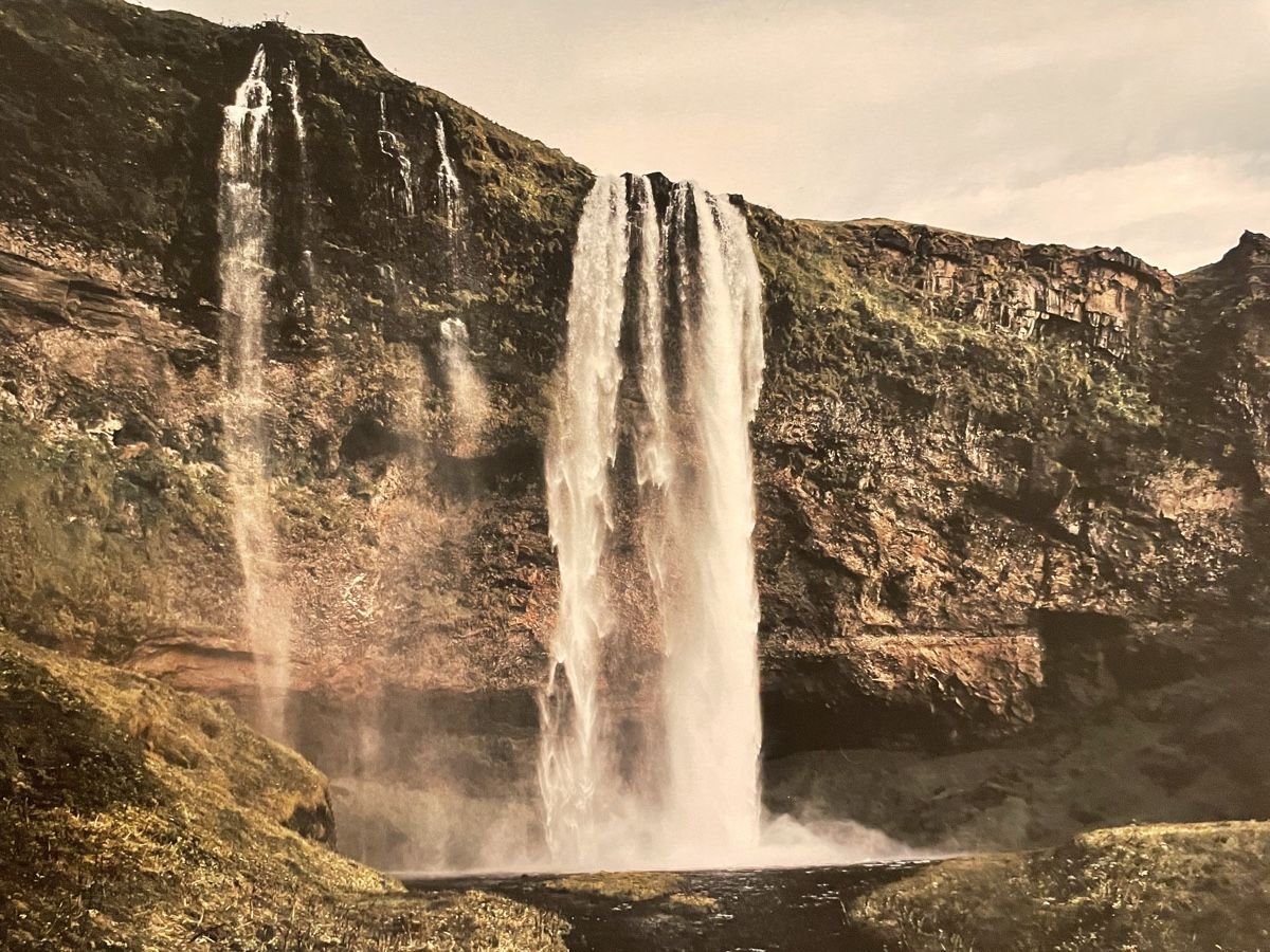 Poster & Bilder: Bild Wasserfall Island – Neu (gemäss Beschreibung) aus Siebnen von Starlauf 1