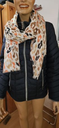 Warme  C&A Übergangsjacke mit Foulard Grösse 40, guter Zusta