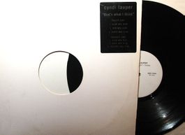 CYNDI LAUPER "That's What I Think" U.S.A PROMO LP IN VG+