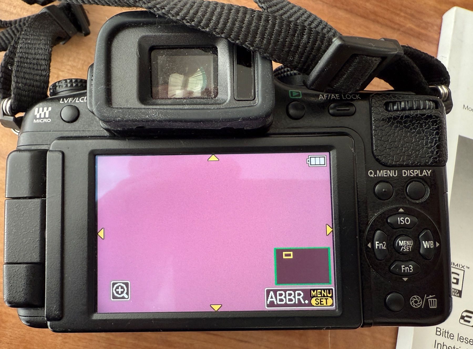 Panasonic Fotocamera: Panasonic GH2-Body – Usato da Zürich venduto da Harrys2 2