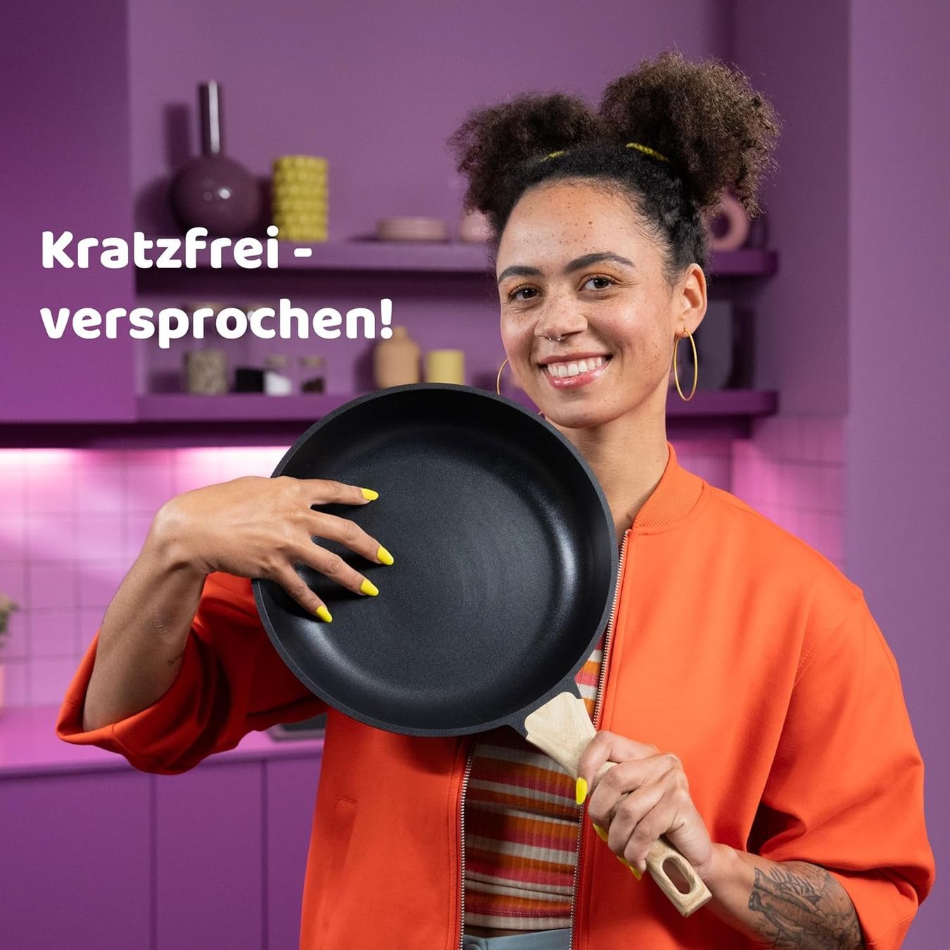 Sonstiges für Haushalt & Wohnen: Vileda Punch Scheuerschwamm 4er Set Zitrone kratzfrei – Neu und originalverpackt aus Suhr von SchnapperCH 5