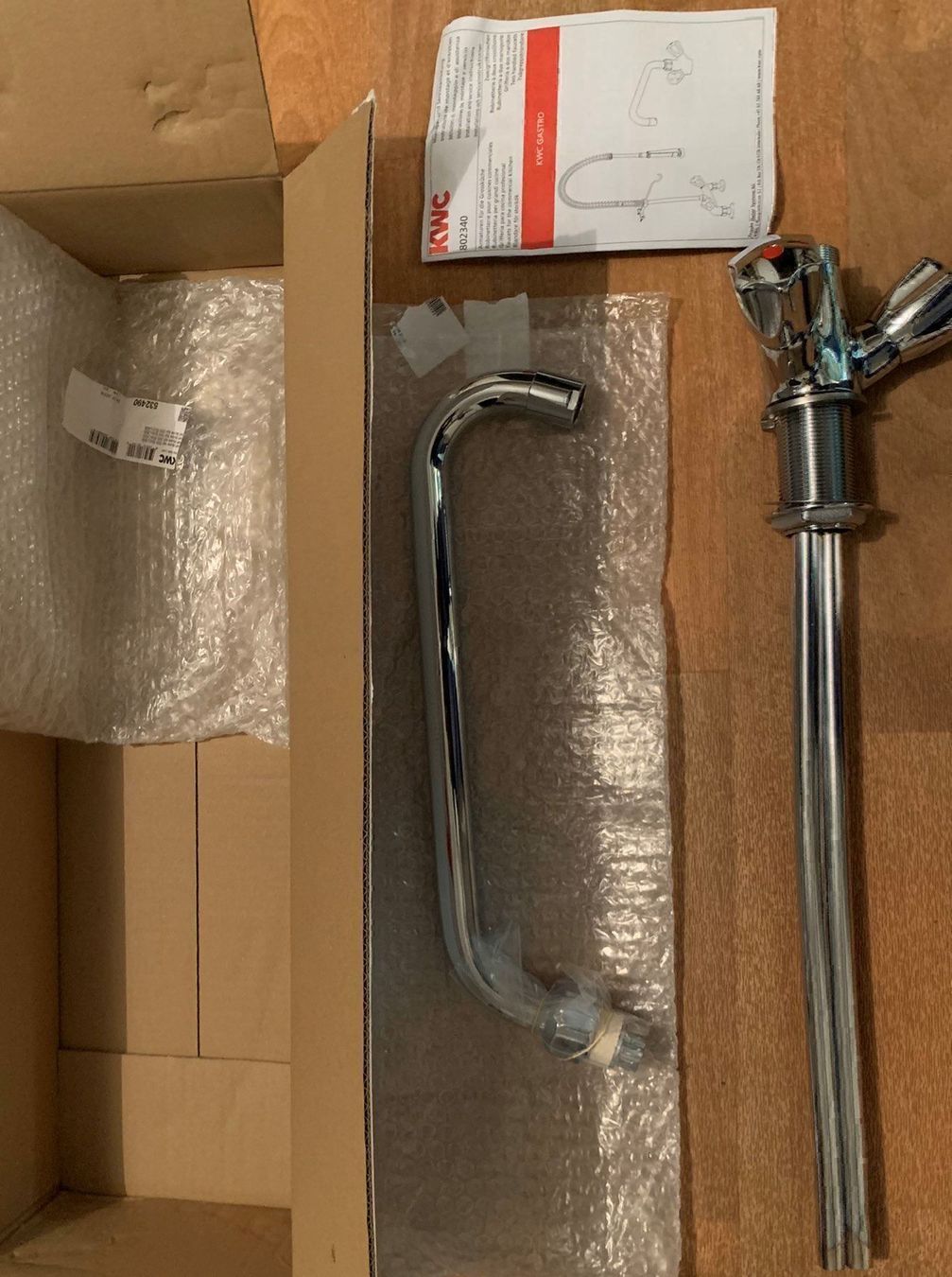 Rubinetteria: KWC Gastro Hahnen – Nuovo e nell'imballaggio originale da Binningen venduto da 55samsun 1