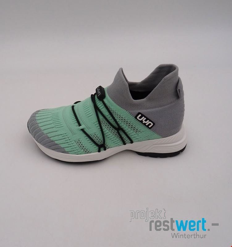 UYN Damenschuhe: UYN FREE-FLOW TUNE, MINT/SILVER, GR. 35 – Neu (gemäss Beschreibung) aus Winterthur von Restwert_Winterthur 1