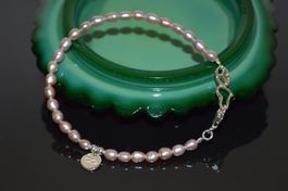 Armband Süßwasser Perlen * 925Silber