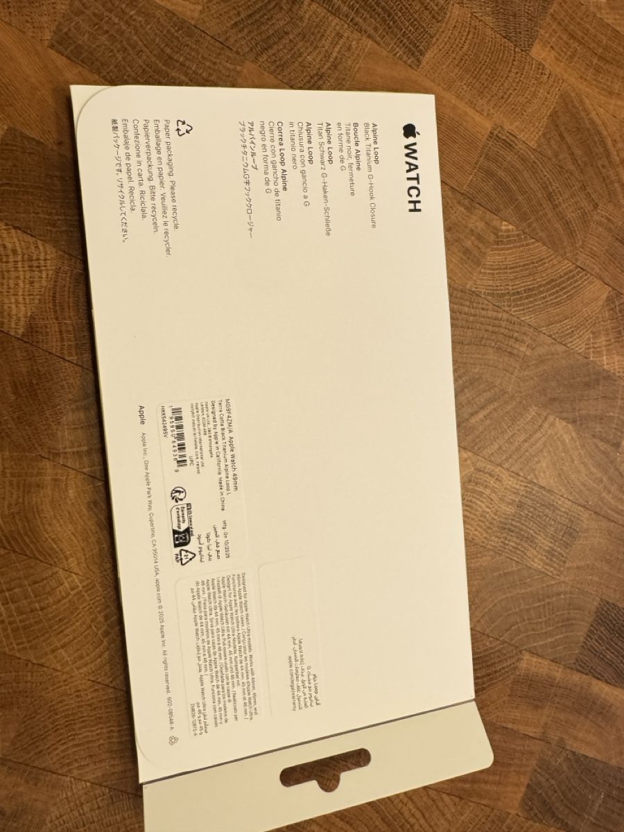 Apple Bracciali & Braccialetti: APPLE Alpine Loop Terracotta Armband – Nuovo e nell'imballaggio originale da Spiez venduto da Gabribraganca 2