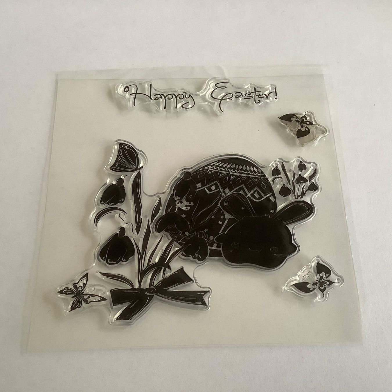 Timbri: Clear Stamp Ostern Easter Silikon Stempel Silikonstempel – Nuovo (secondo la descrizione) da Meyrin venduto da laservette99