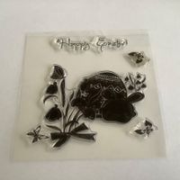 Clear Stamp Ostern Easter Silikon Stempel Silikonstempel