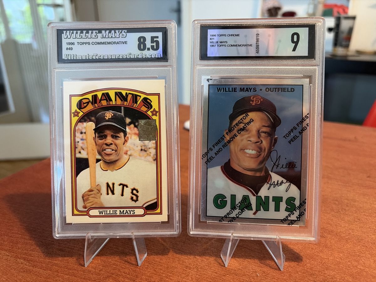 MLB Carte collezionabili: 2 MLB Karten - Willie Mays - Ultimate Treasure 8.5&9 – Usato da Bern venduto da sam_25hm