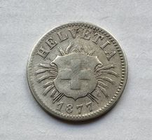 1877 5 Rappen ss