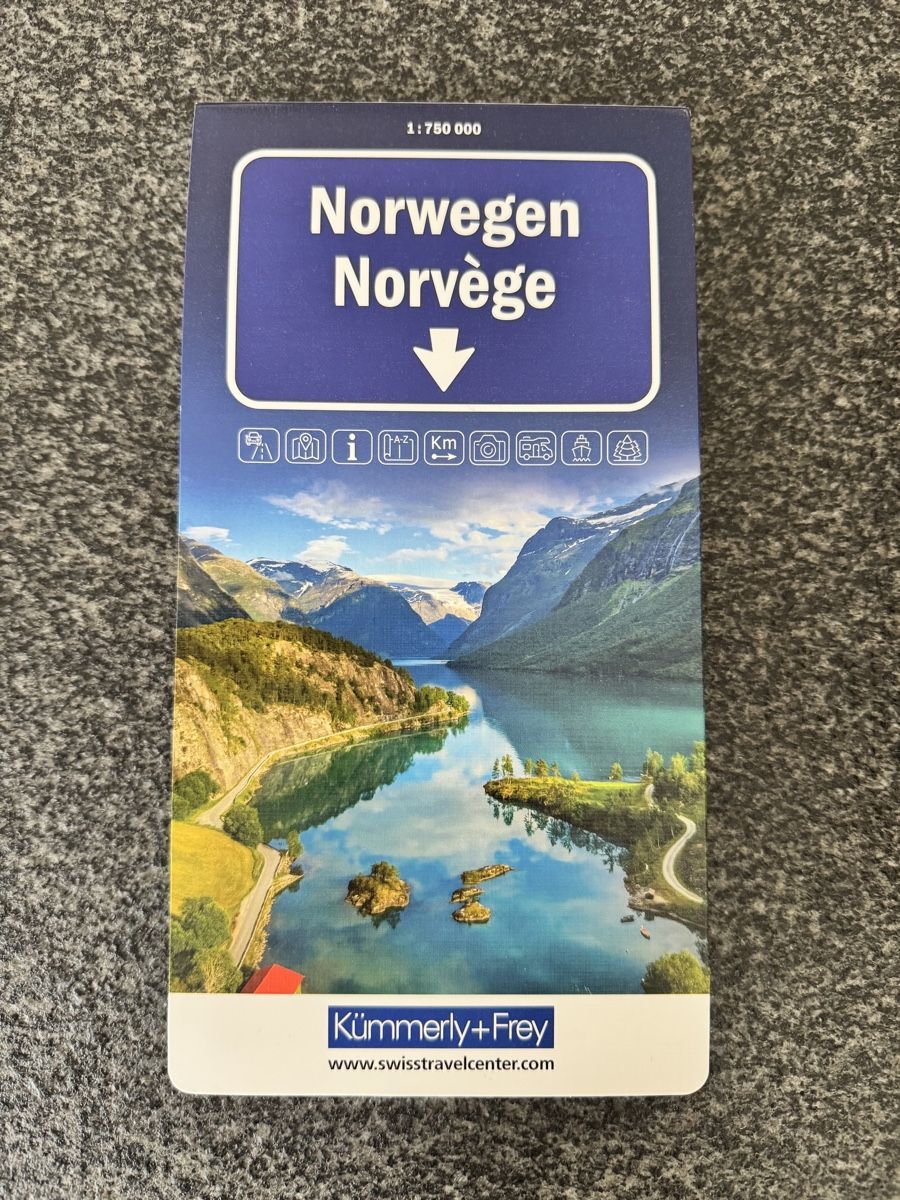 Cartes géographiques & atlas: Strassenkarte Norwegen – Neuf avec emballage d'origine à Unterseen par Zurbi