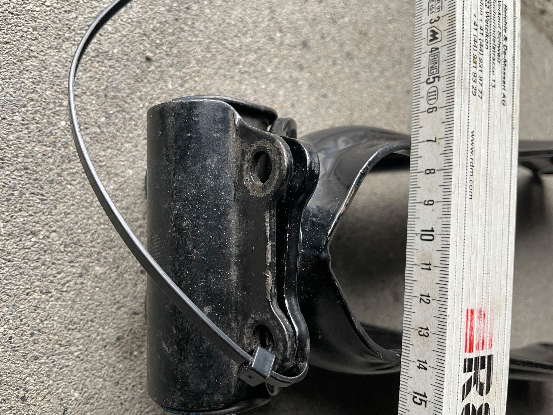 Puch Parti ricambio per ciclomotori: Puch Schwinge Top Zustand länge 37 cm – Usato da Ibach venduto da brunnen55 5