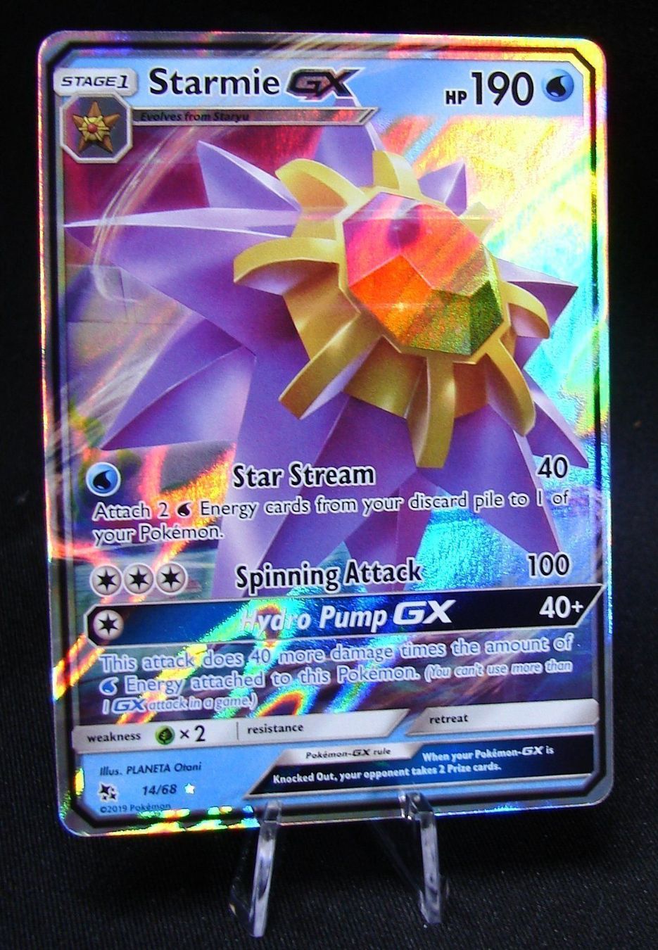 Pokémon Carte collezionabili: Starmie GX Ultra Rare - Mint        /155 – Nuovo (secondo la descrizione) da Rümlang venduto da coh_87ww 1