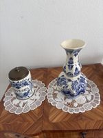 Delft Dose und Vase 