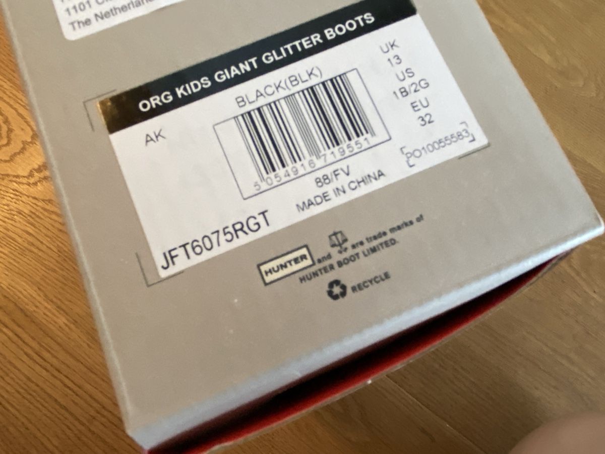 Hunter Scarpe per ragazze: Hinter Gummistiefel Gr. 32 Neu! – Nuovo e nell'imballaggio originale da Genthod venduto da Tidus04 3