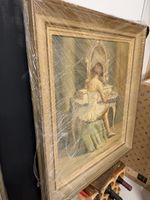 Gemälde Wijmans Ballerina mit Spiegel 76cmx66cm  cm Rahmen