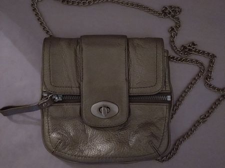 Petit sac bandoulière en cuir Banana republic