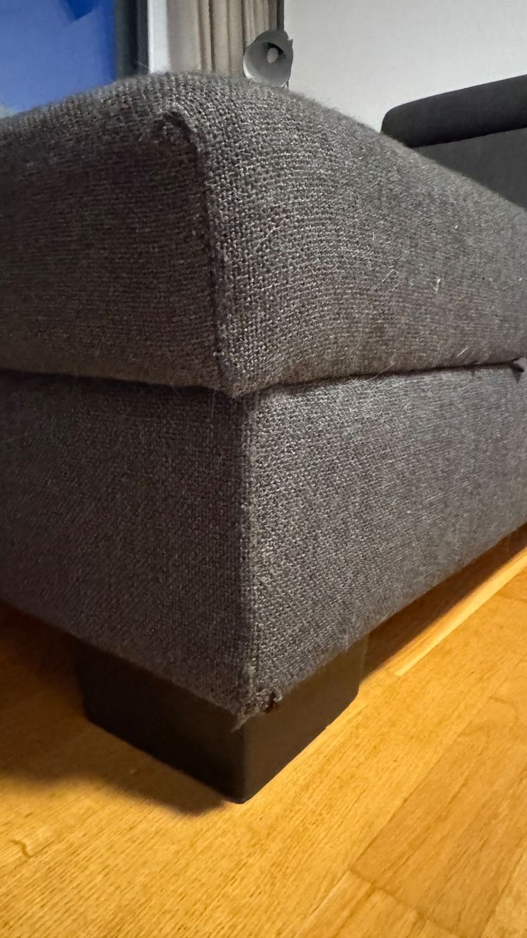 Ikea Sofas: Corner Sofa Sorvallen with Storage Box, Dark Grey – Gebraucht aus Buochs von art_6wlg 2