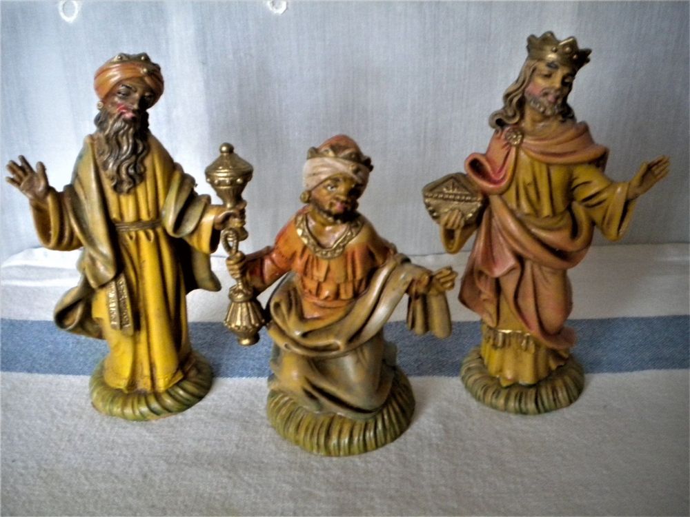 QUUY Weihnachts Krippenfiguren Traditionelle Krippe Produktbild-Vorschau 2