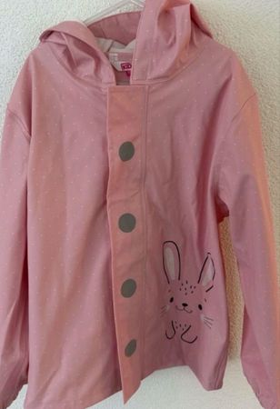 Regenjacke Kids, Grösse 134, rosa Top Zustand!