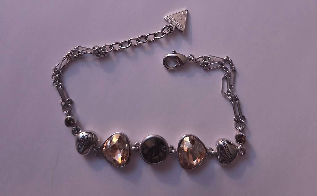 Guess Bracciali & Braccialetti: Bracelet Guess avec cristaux bruns – Usato da Petit-Lancy venduto da ZazouB 1
