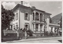 Locarno, Pension Ingeborg, gelaufen 1951