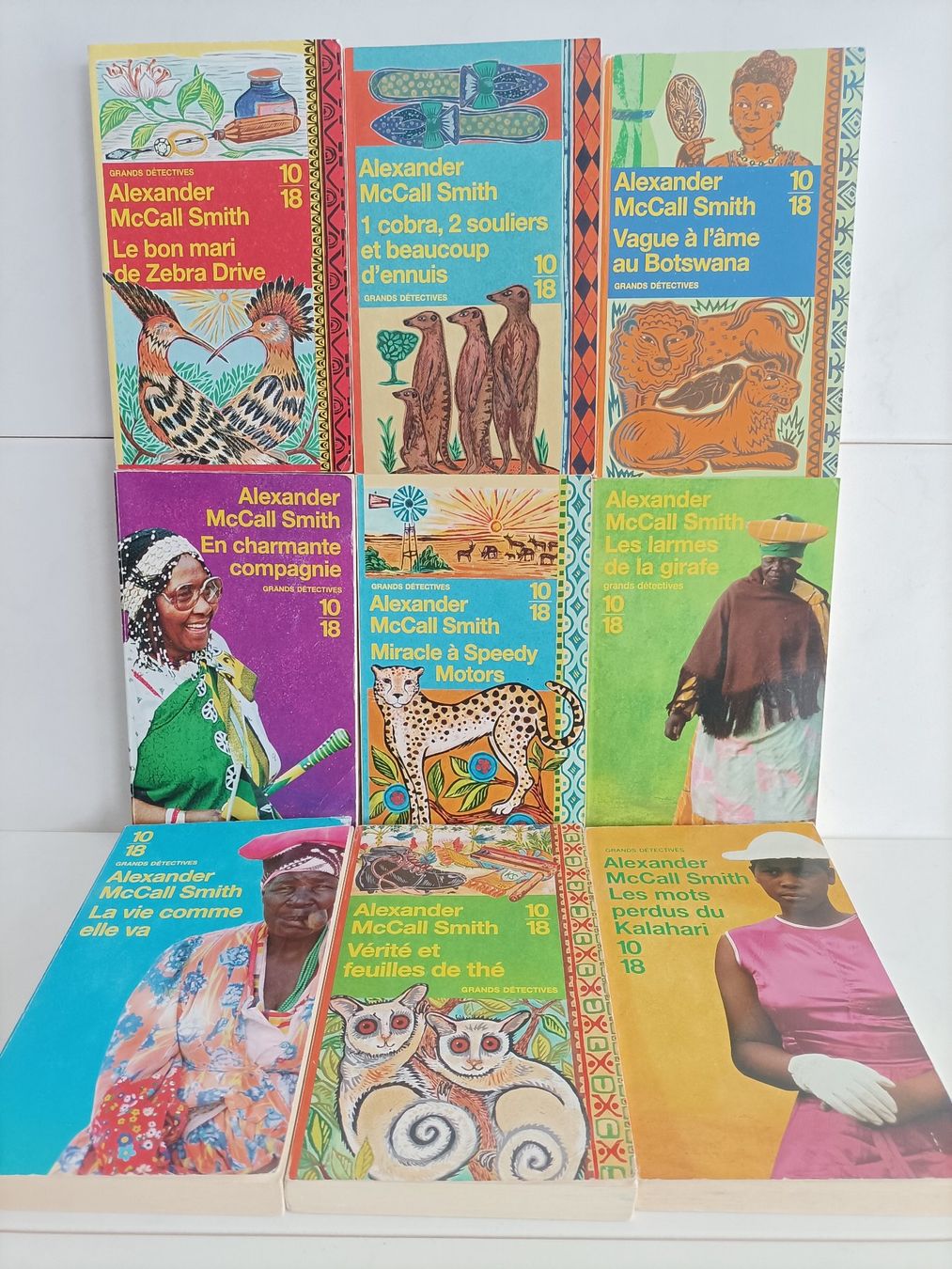 Libri: lot 9 romans Alexander McCall Smith / Mma Ramotswe – Usato da crans montana venduto da AB3963 1