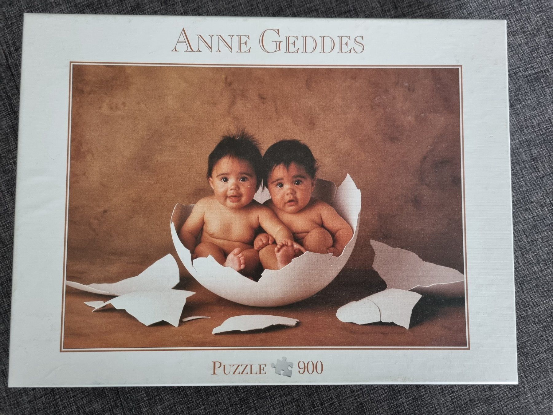 Puzzles: Herziges Puzzle (Zwillinge) 900 Teile – Gebraucht aus Gams von federli29