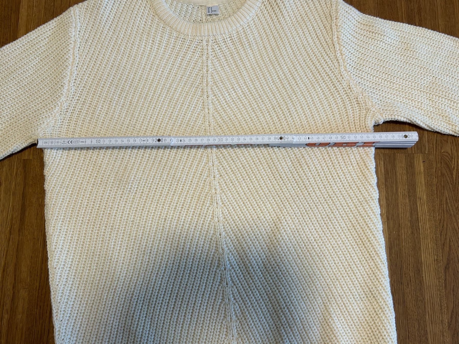 Maglioni & Felpe: Warmer & gemütlicher weisser Strickpullover Pull blanc chaud – Nuovo (secondo la descrizione) da Küsnacht ZH venduto da filo_fila8700 5