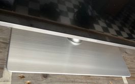 PanaSoniC LED TV mit FB …Rahmen & Fuss Edelstahl poliert…!