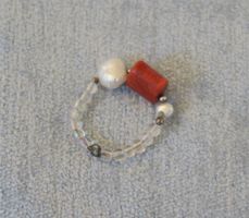 Ring Schaumkoralle rot, Gr. 59.6
