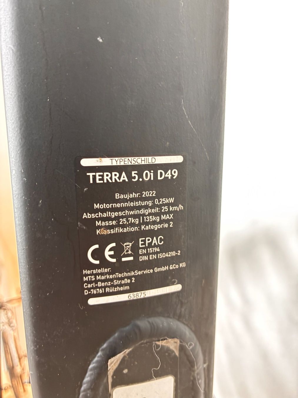 Fischer Velos: Fischer Terra 5.0i D49 Trapez E-Bike – Gebraucht aus Kriens von Nonoeelle 7