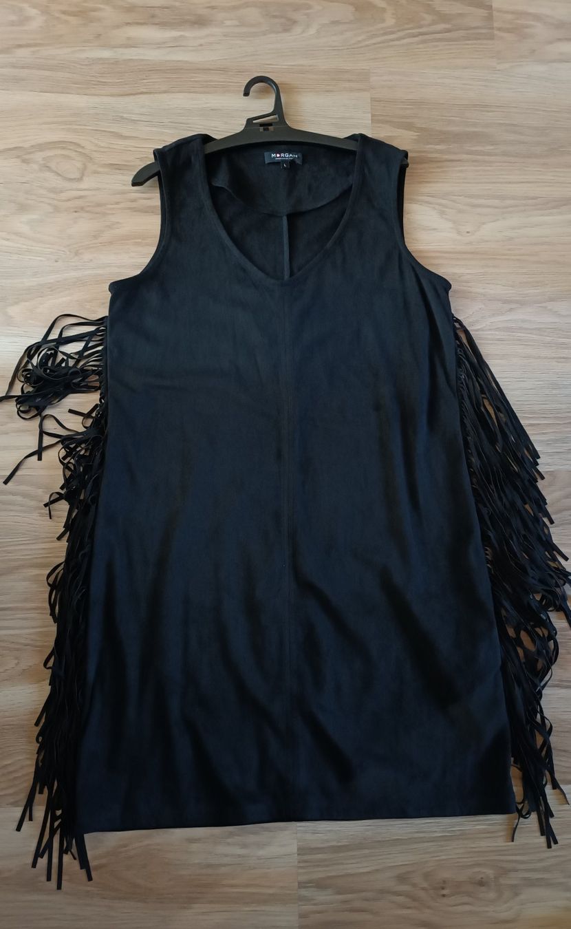 Morgan Vestiti: Robe noire chic style Nubuk MORGAN L – Nuovo (secondo la descrizione) da Leytron venduto da SoniaGreen 4