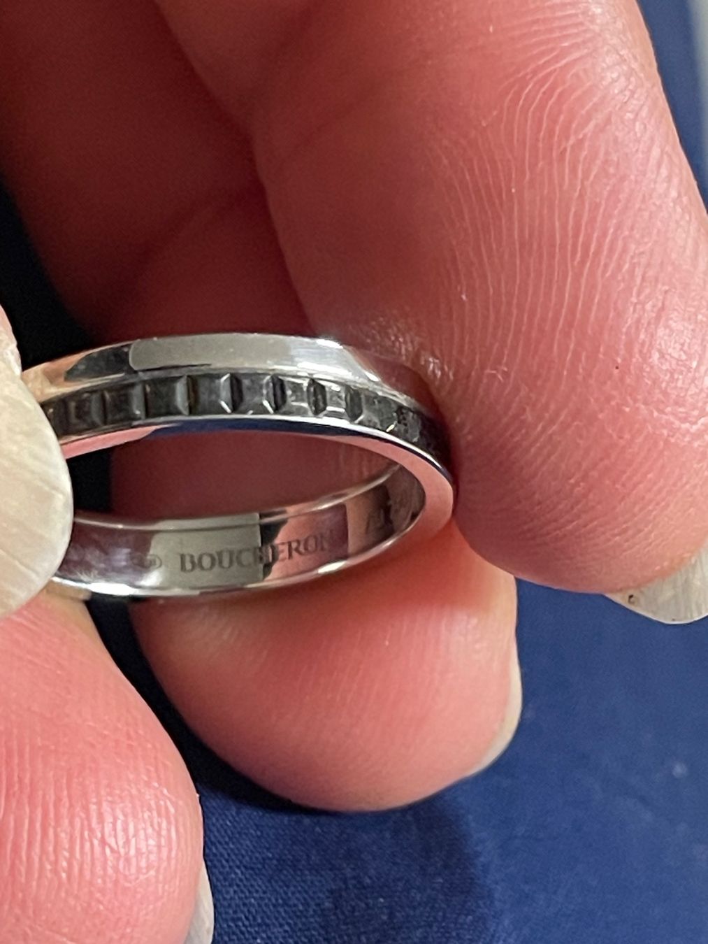 Boucheron Ringe: Bague Boucheron Quatre or blanc – Gebraucht aus Veyrier von bub_b77p 4