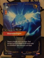 Riftbound - Storm ringer - Exclusive event Sample