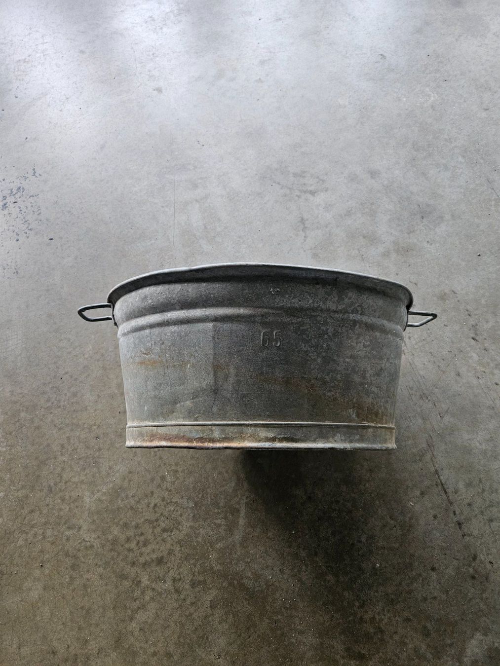 Altre Decorazioni per giardino: Blech Zuber 65Lt – Usato da Recherswil venduto da hubelmatt 1